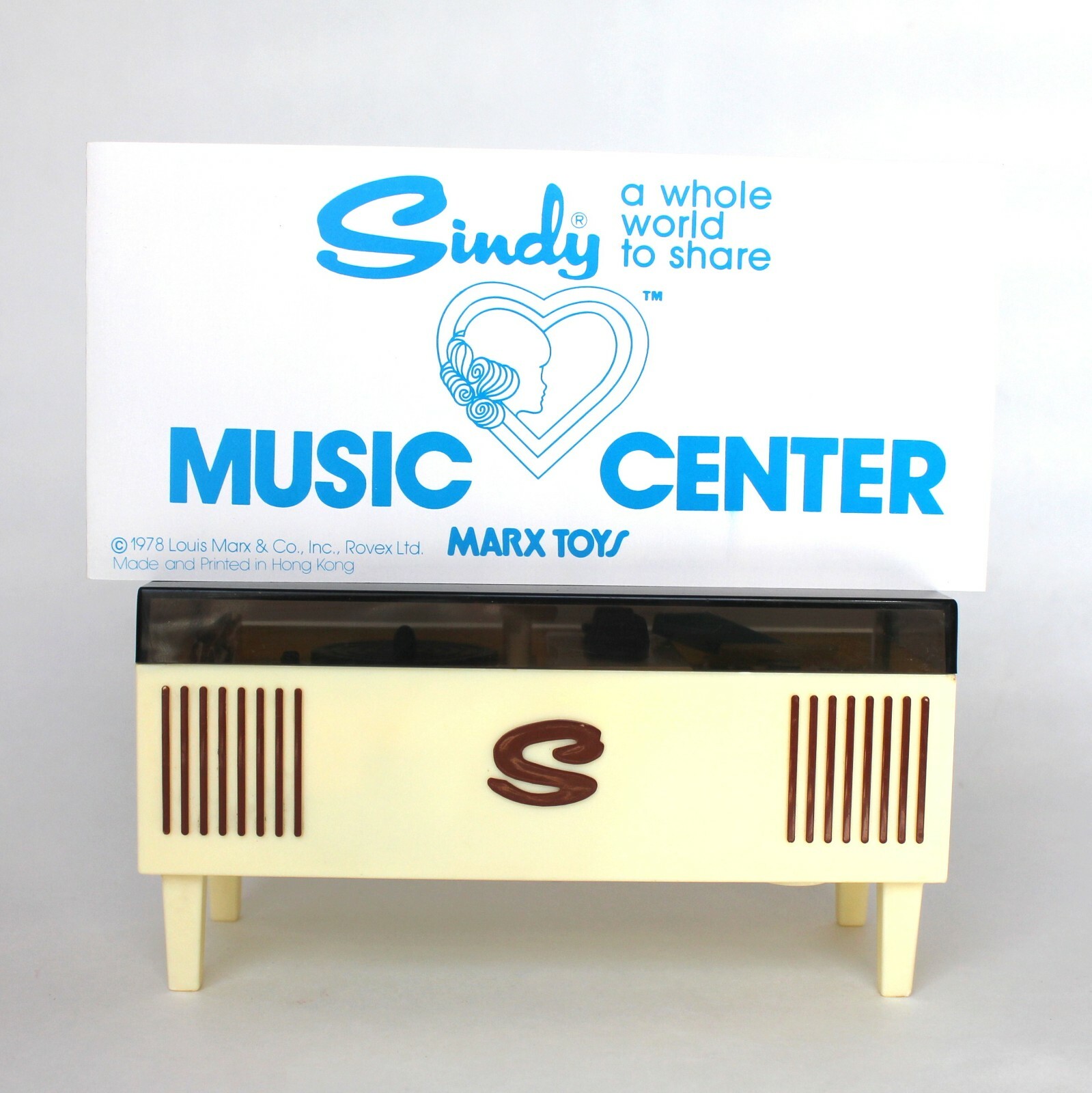 Vintage 1978 Sindy Music Center Stereo Working Transistor AM Radio Marx Toys