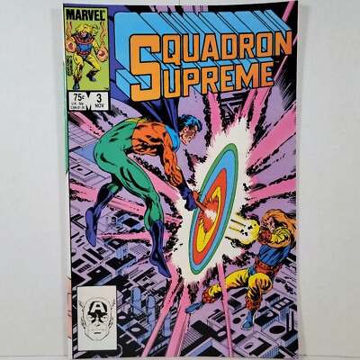 Squadron Supreme - Vol. 1, No. 3 - Marvel Comics Group - November 1985 - BIN