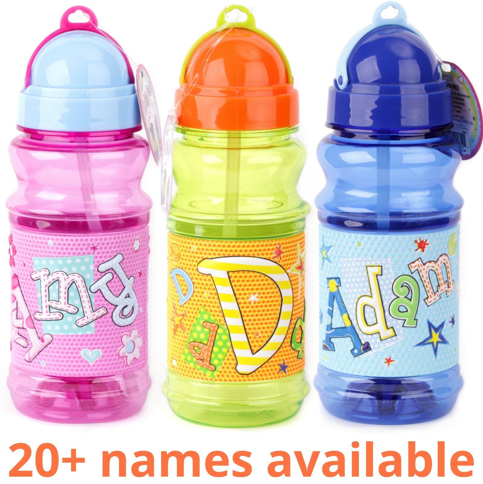 children's water bottles with names
