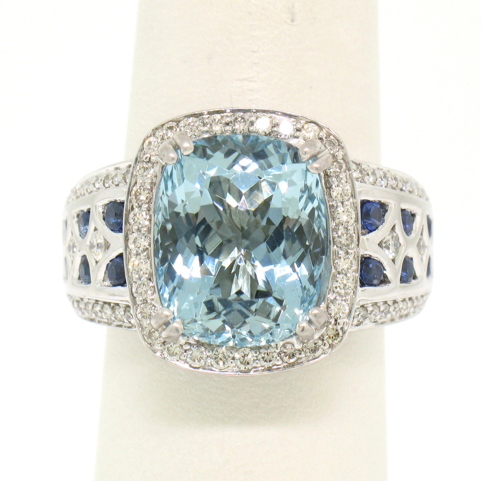 Aquamarine White Gold Fine Jewellery