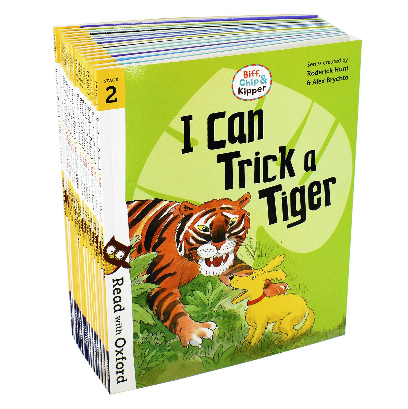 Biff, Chip & Kipper Stage 2 Read With Oxford 16 Books