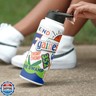 Logo Brands NCAA Florida Gators 34oz Native Quencher Bottle - Double-Wall Insulated, Stainless Steel, No-Spill Lid, Easy Carry Handle