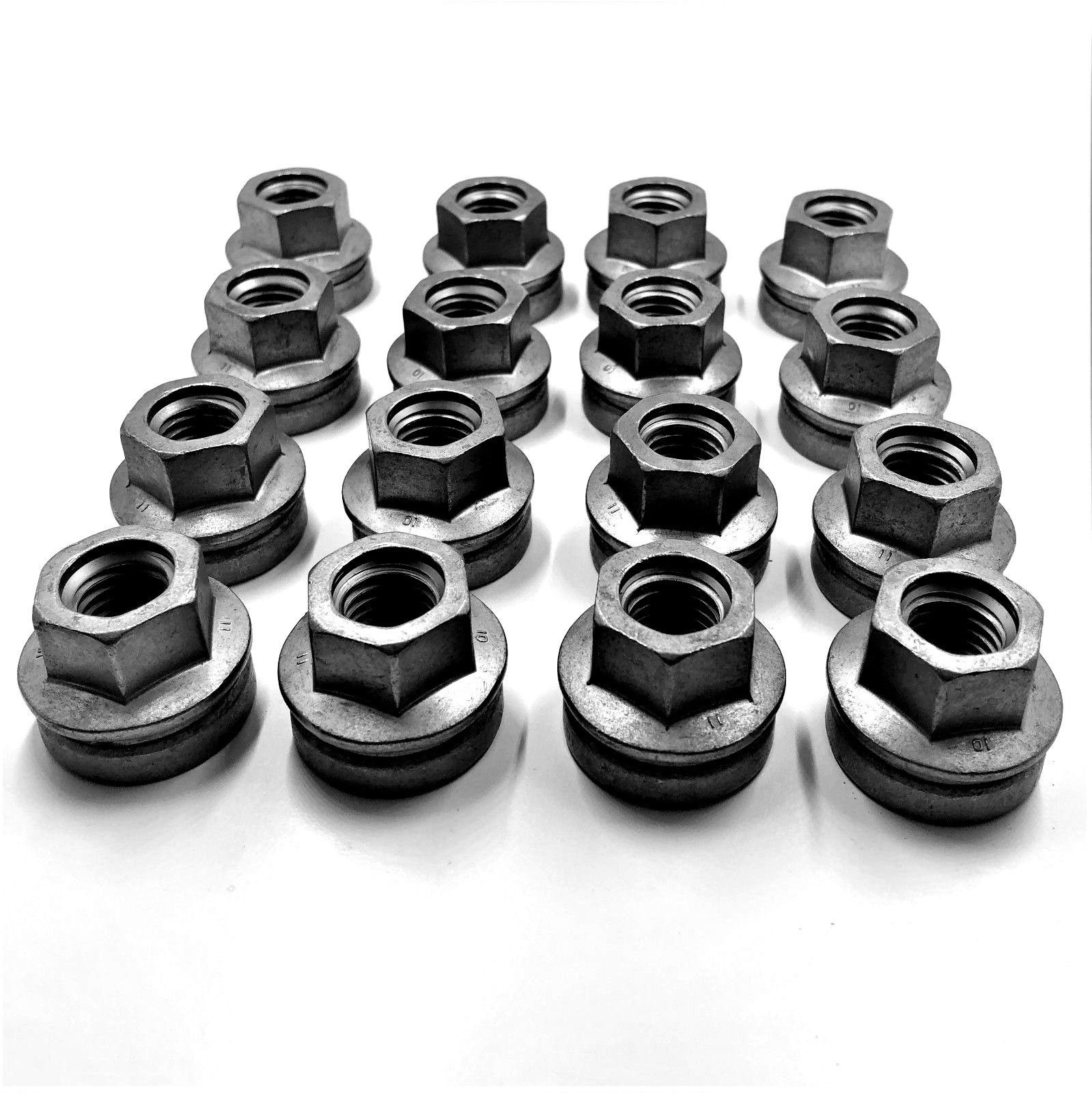 16x WHEEL NUT FOR FORD TRANSIT MK6 MK7 20002014 (M14x2) 21MM HEX LUGS