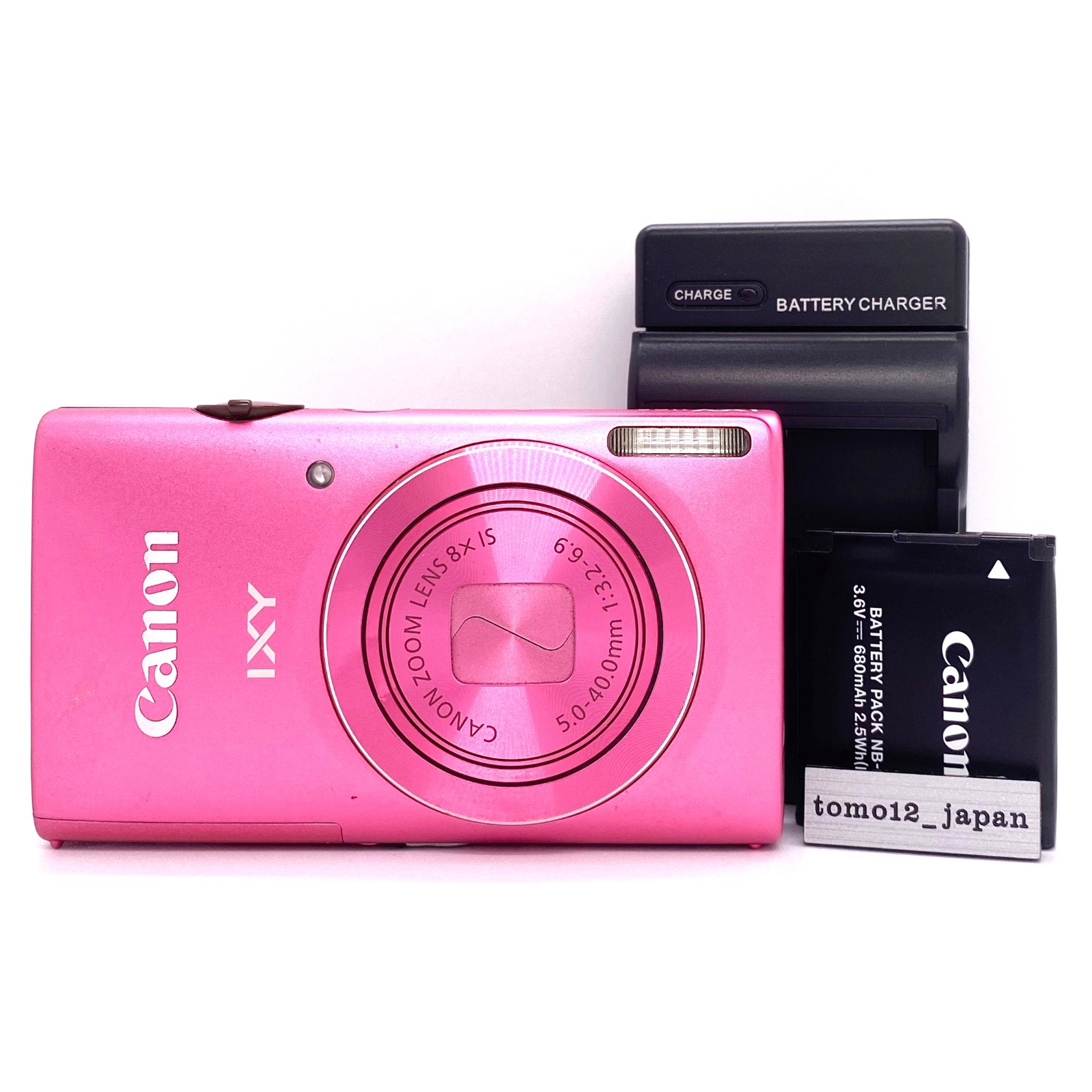 Canon IXY 110F Pink PowerShot ELPH 130 IS IXUS 140 16.0MP 8x