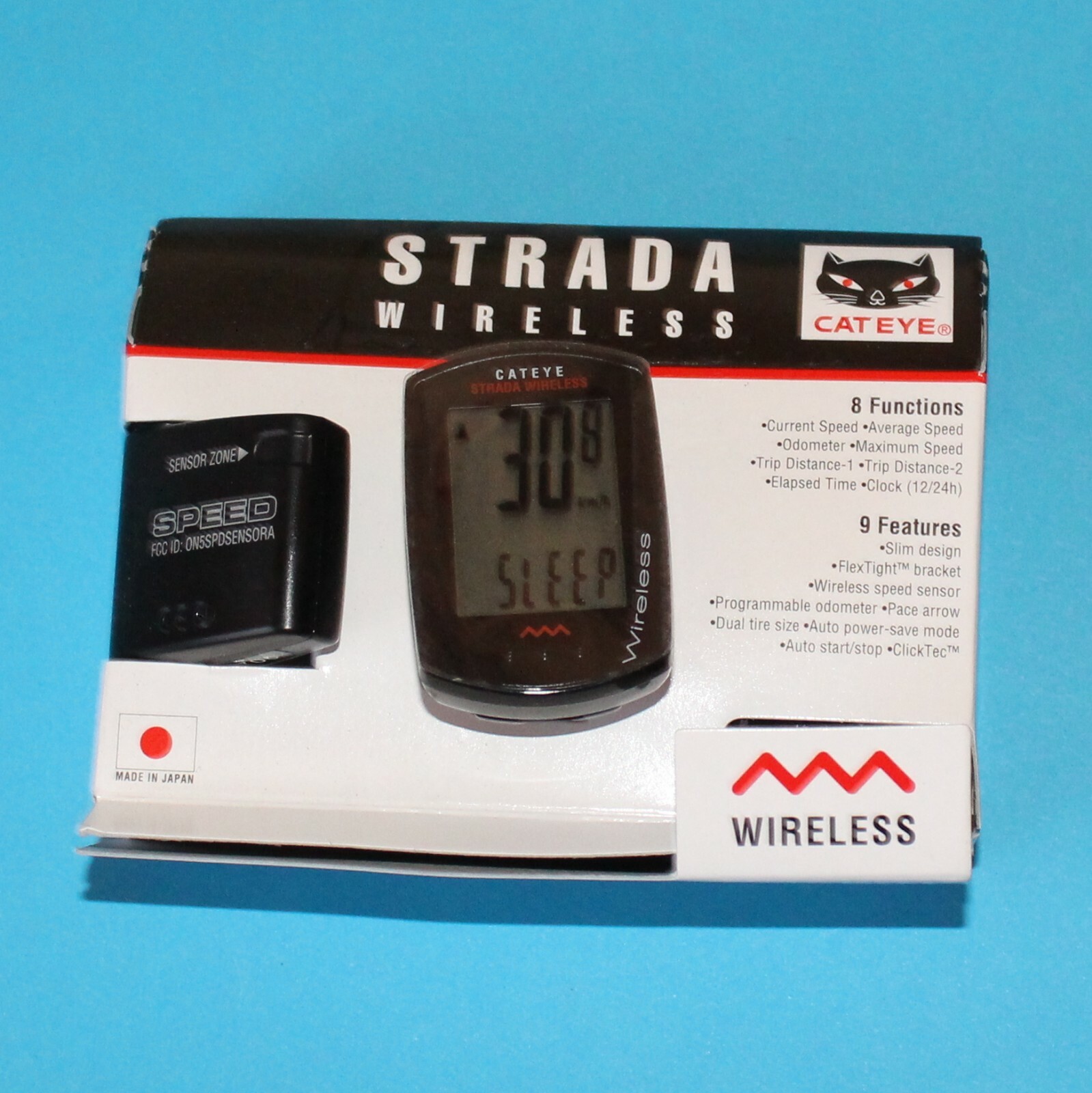 cateye strada wireless 8 function computer
