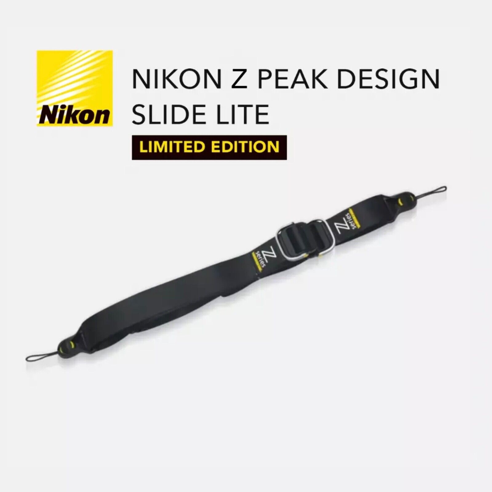 Nikon Peak Design Slide Lite Camera Strap - Nikon Z Series Nikon Peak Design Slide Lite Camera Strap - Nikon Z Series