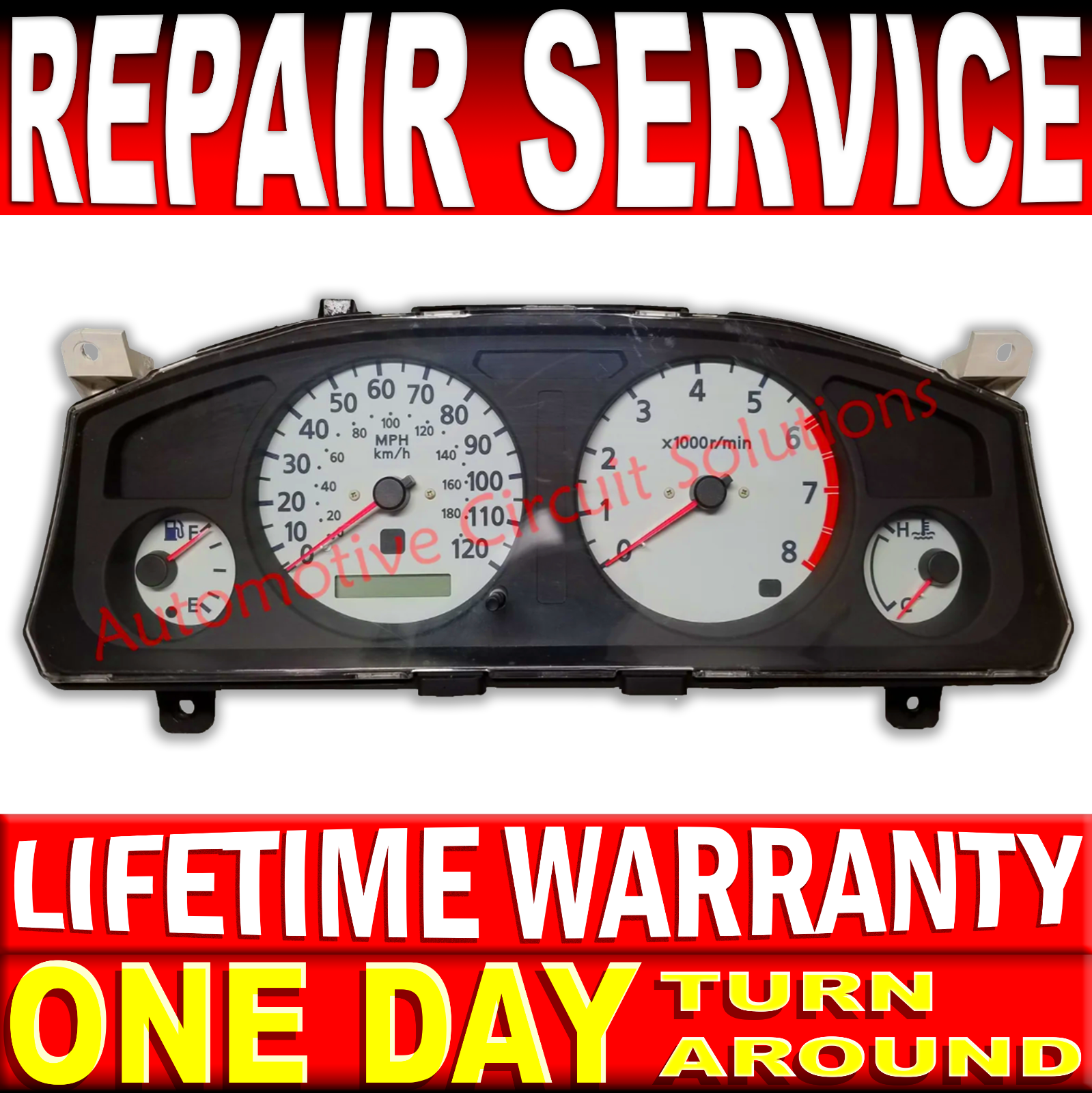 1998-2001 Infiniti QX4 Nissan Pathfinder Instrument Gauge Cluster