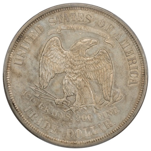 1875-CC T$1 Trade Dollar PCGS Genuine AU Detail