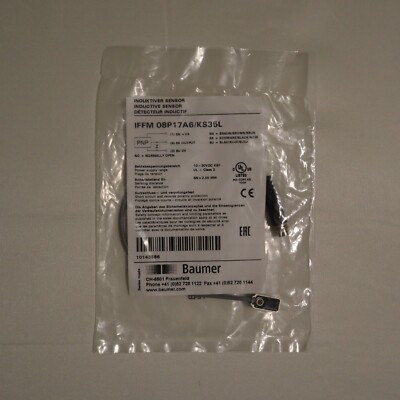 Baumer Inductive Prox Sensor