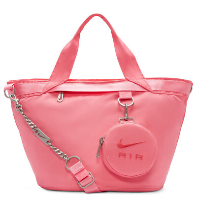 Nike Air Futura 10L Tote Purse Bag Womens Sea Coral Chalk DR5671 611 $87 MSRP
