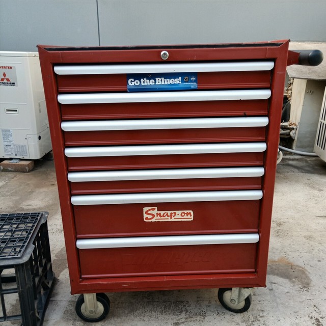 7 drawer easy slide Repco tool box and tools Tool Storage & Benches