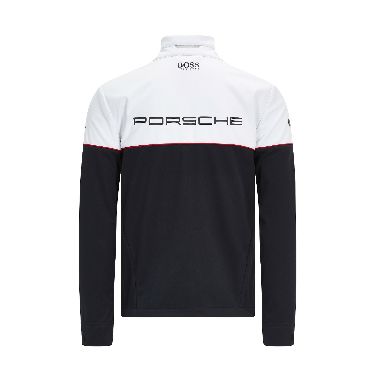 Pre-owned Porsche Motorsport Team Softshell Jacket Black/white