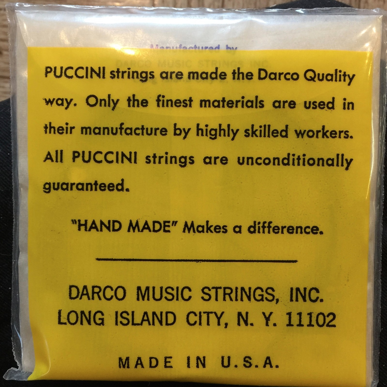 Puccini Vintage Classical (nylon) Guitar Strings - complete set