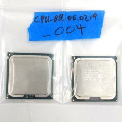 Lot of 2 Intel Xeon E5410 Quad Core SLANW 2.33 GHz 12M 1333MHz