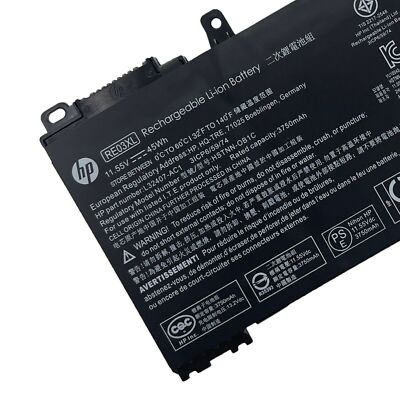 Genuine RE03XL Battery for HP ProBook 430 440 445 450 455R G6 zhan 66 AMD G2 14