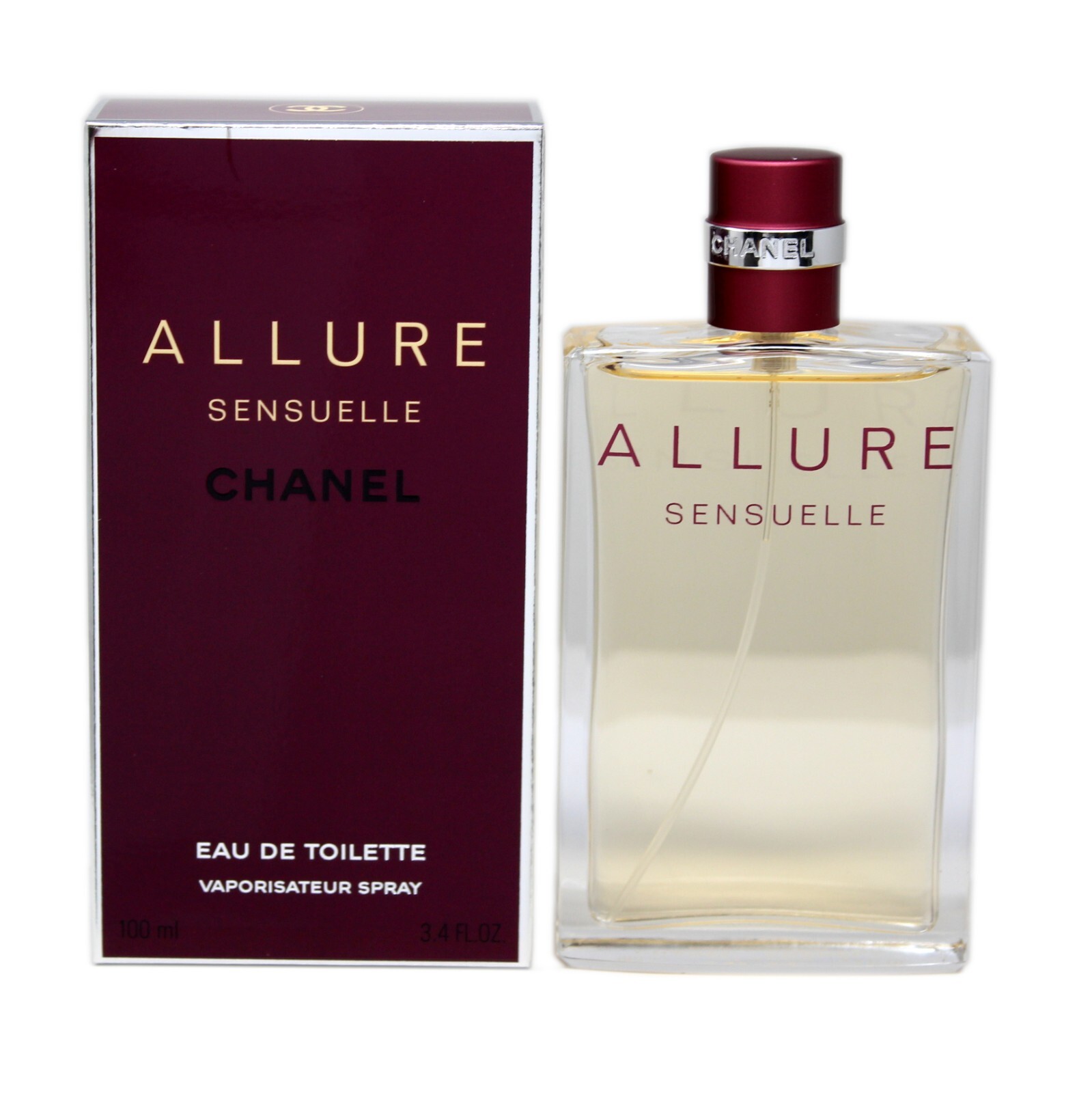 CHANEL ALLURE SENSUELLE EAU DE TOILETTE SPRAY 100 ML/3.4 FL.OZ