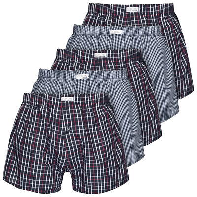5 Stk Herren BOXON®  Web Boxershorts Shorts 100% Baumwolle Unterhosen 