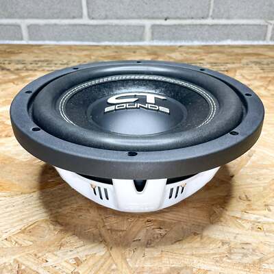Used CT Sounds HYDRO-10-D2 500W RMS 10" Shallow Mount Subwoofer - Dual 2 Ohm