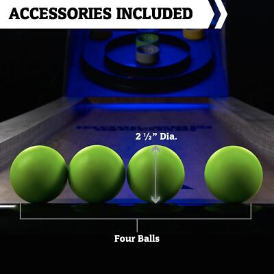 Classic Hall Of Games 9 Ft Roll And Score Game LED Lights And Electronic Scorer