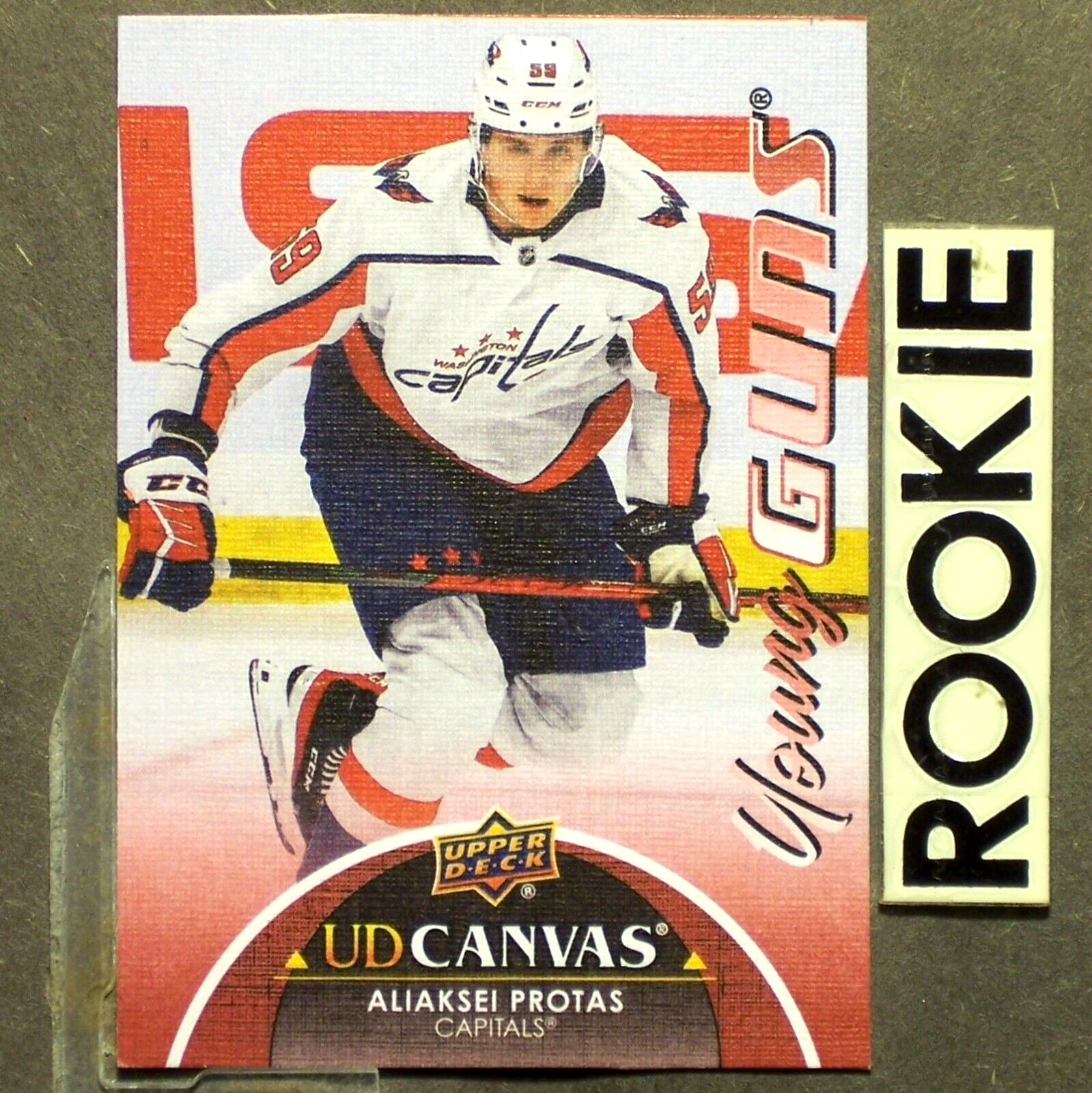 ALAIKSEI PROTAS 2021-22 Upper Deck Canvas YOUNG GUNS #C367 Rookie