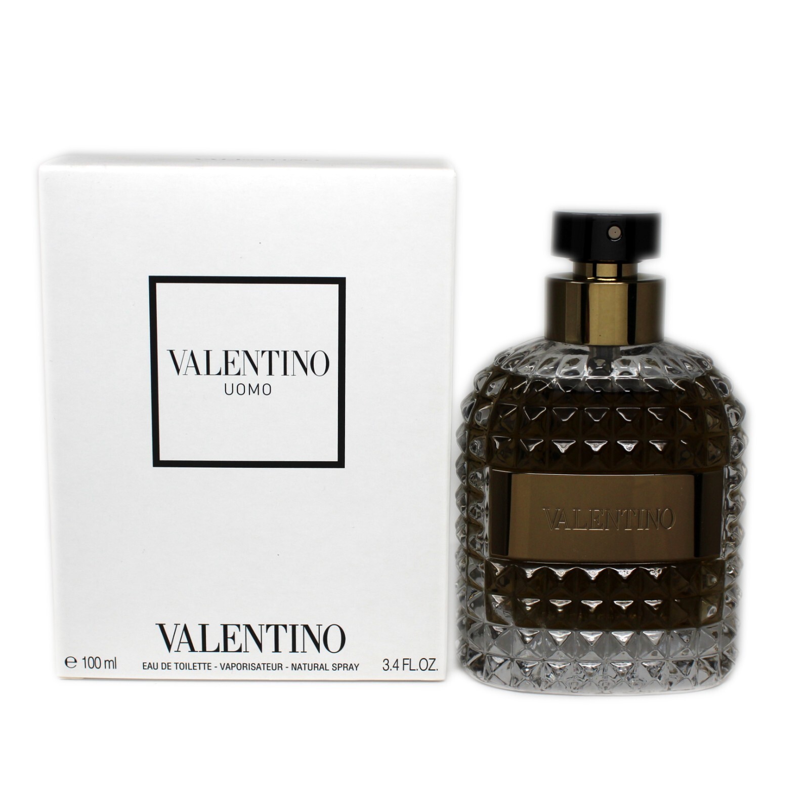 VALENTINO UOMO EAU DE TOILETTE NATURAL SPRAY 100 ML/3.4 FL