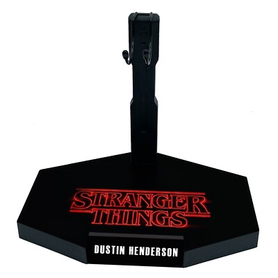 1/6 Scale Action Figure Display Stand Stranger Things Customize