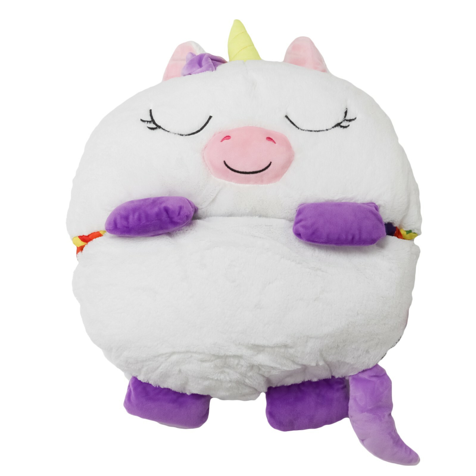 Happy Transforming Sleepy Sack Unicorn Napper Size Medium 54” x 20” Item 31450