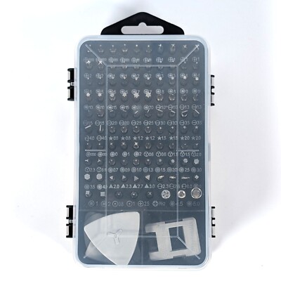 115 in 1 Magnetic Precision Screwdriver Set PC Phone Electronics Repair Tool Kit