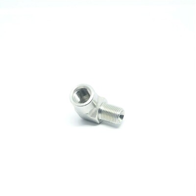 Steel Street Elbow Fitting 1/8 Female Npt x 1/8 Npt Male Water Oil Fuel Liquid