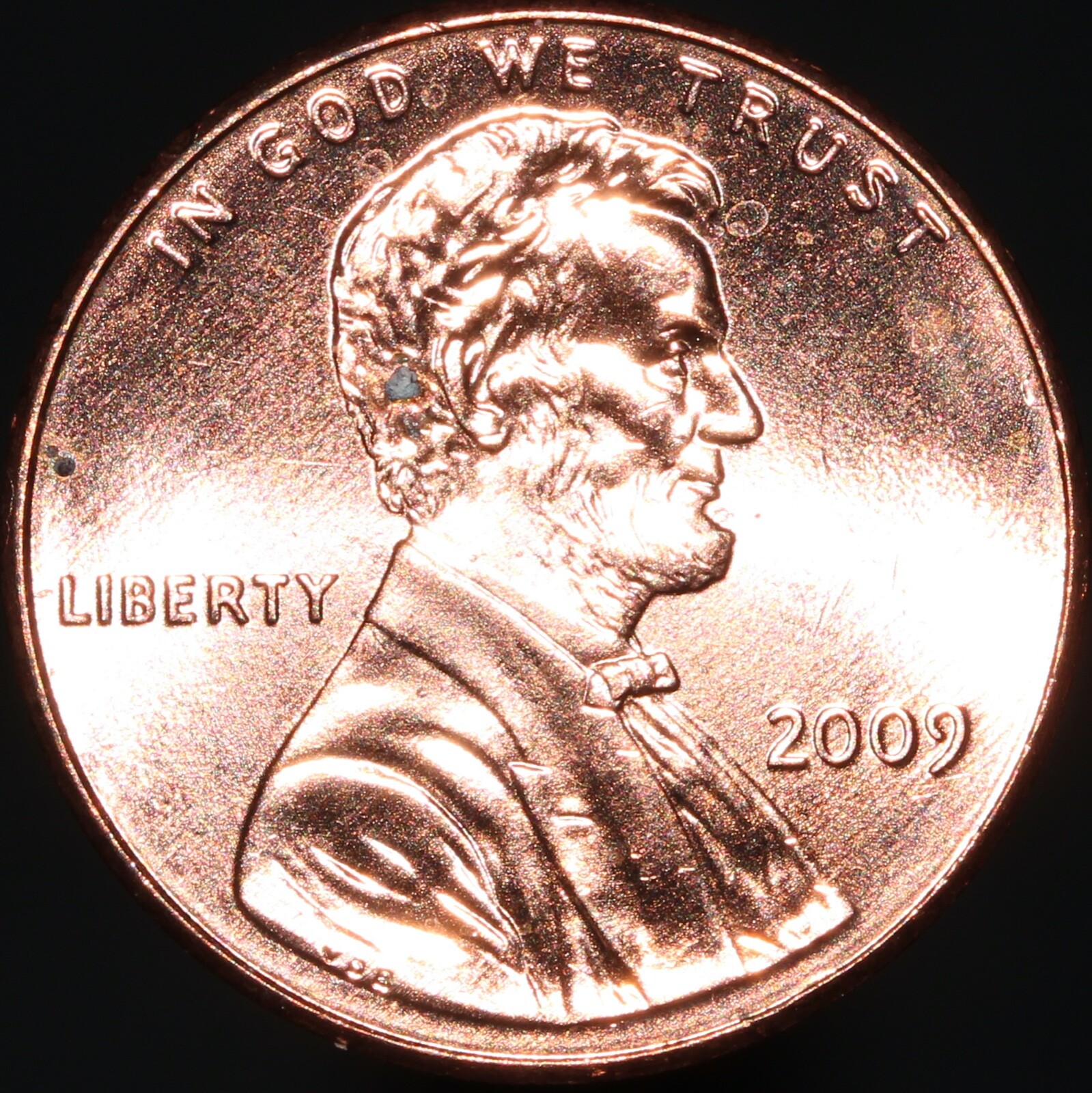 2009 U S A Lincoln Bicentennial One Cent Copper Plated Zinc Km Coins Ebay
