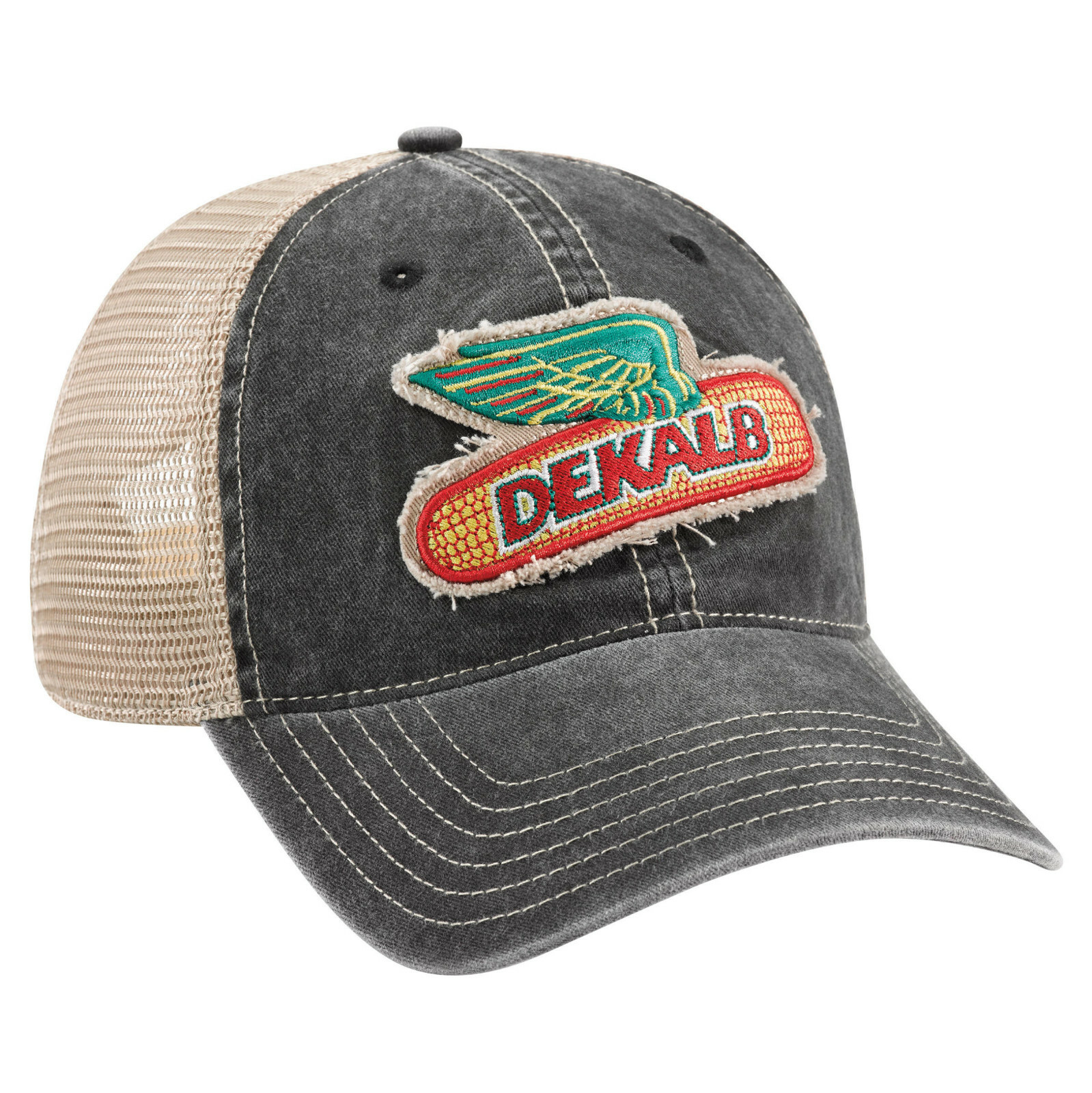 DEKALB SEED Demin Vintage Trademark Logo Cap Hat New Ballcap