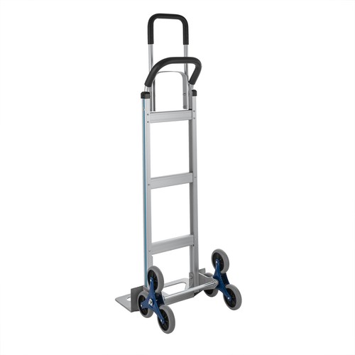 2 in 1 Aluminum Hand Truck Stair Climber 550 lbs Capacity w/ Dual Handles