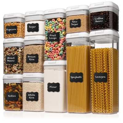 Shazo Airtight Container Set for Food Storage - 12 PC Set  - Retails for $69.99