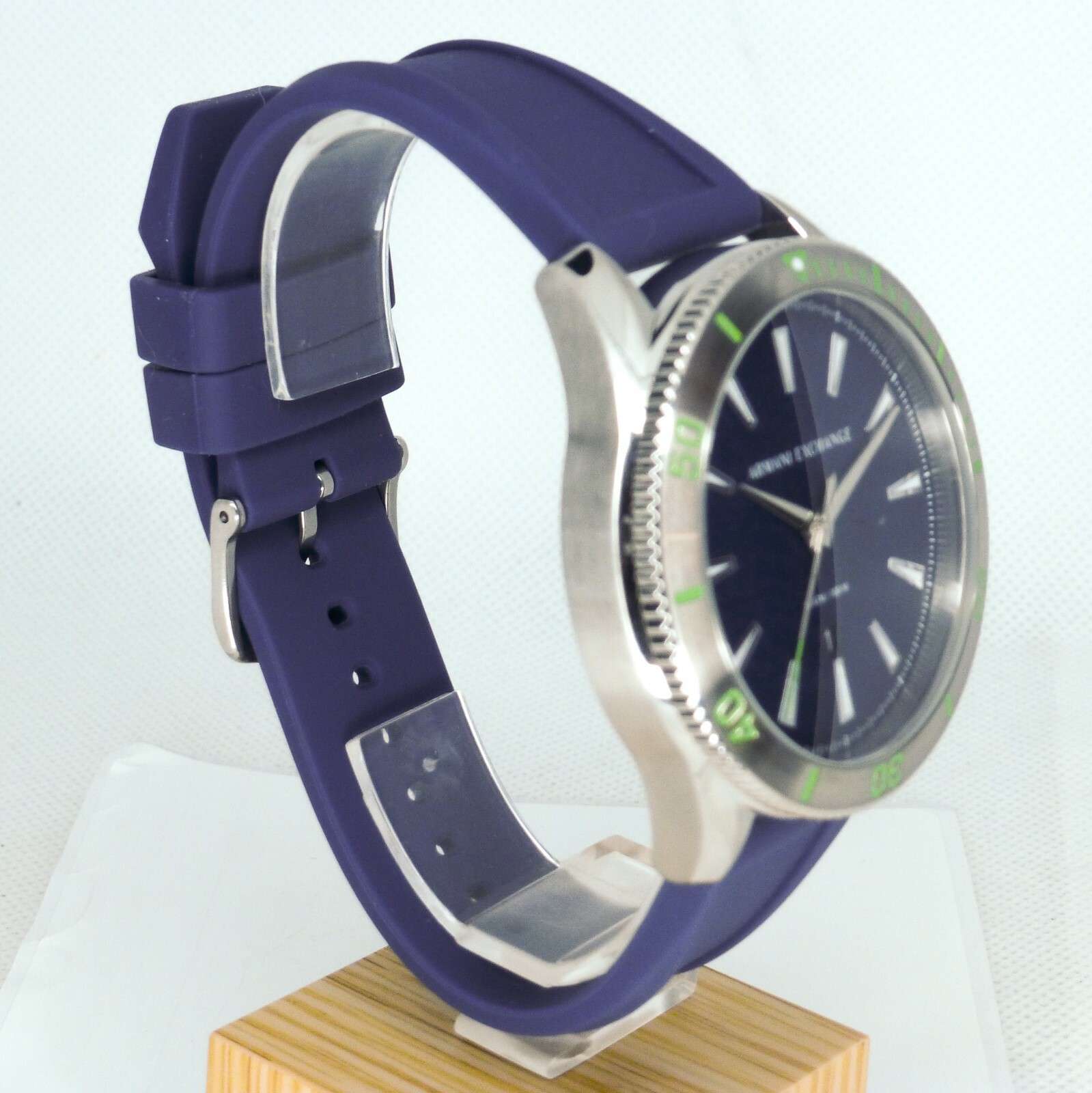 A/X Armani Exchange::ベルト:65[RESALE] PARTS ONLY AX1827 Armani Exchange Enzo watch Blue For Parts