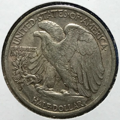 1937-S 50C Walking Liberty Half Dollar (49100)