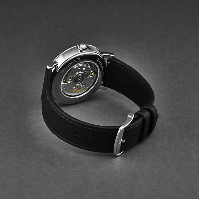 Pre-owned Longines Elegant, M, Strp, Blk Diam-d,s/s-b,m A
