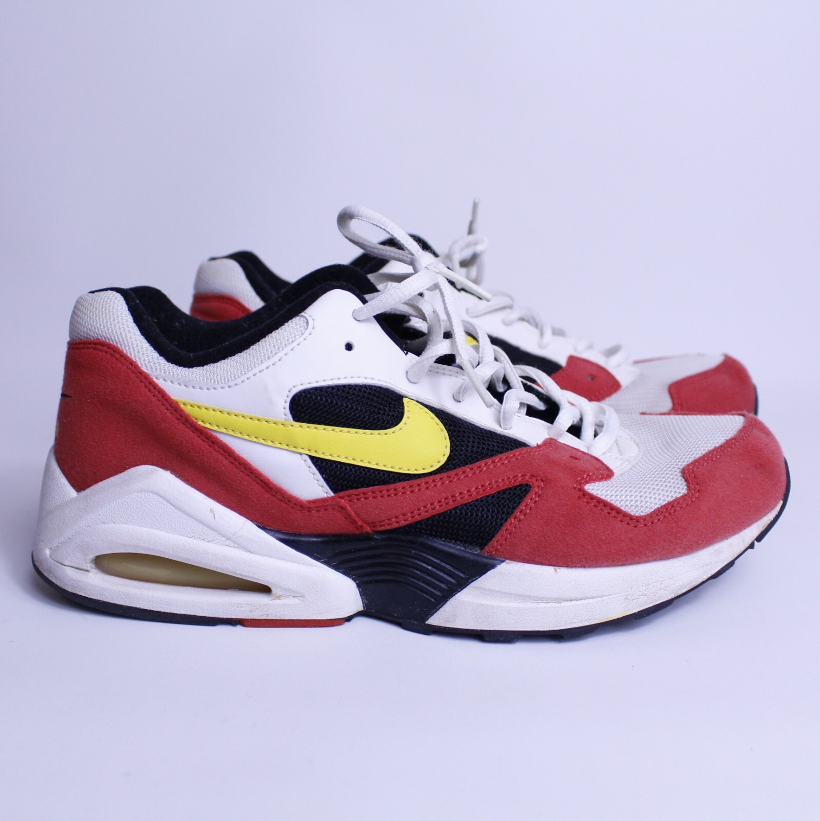 NIKE Air Tailwind 92 Men's Running Shoes Tour Yellow Red
