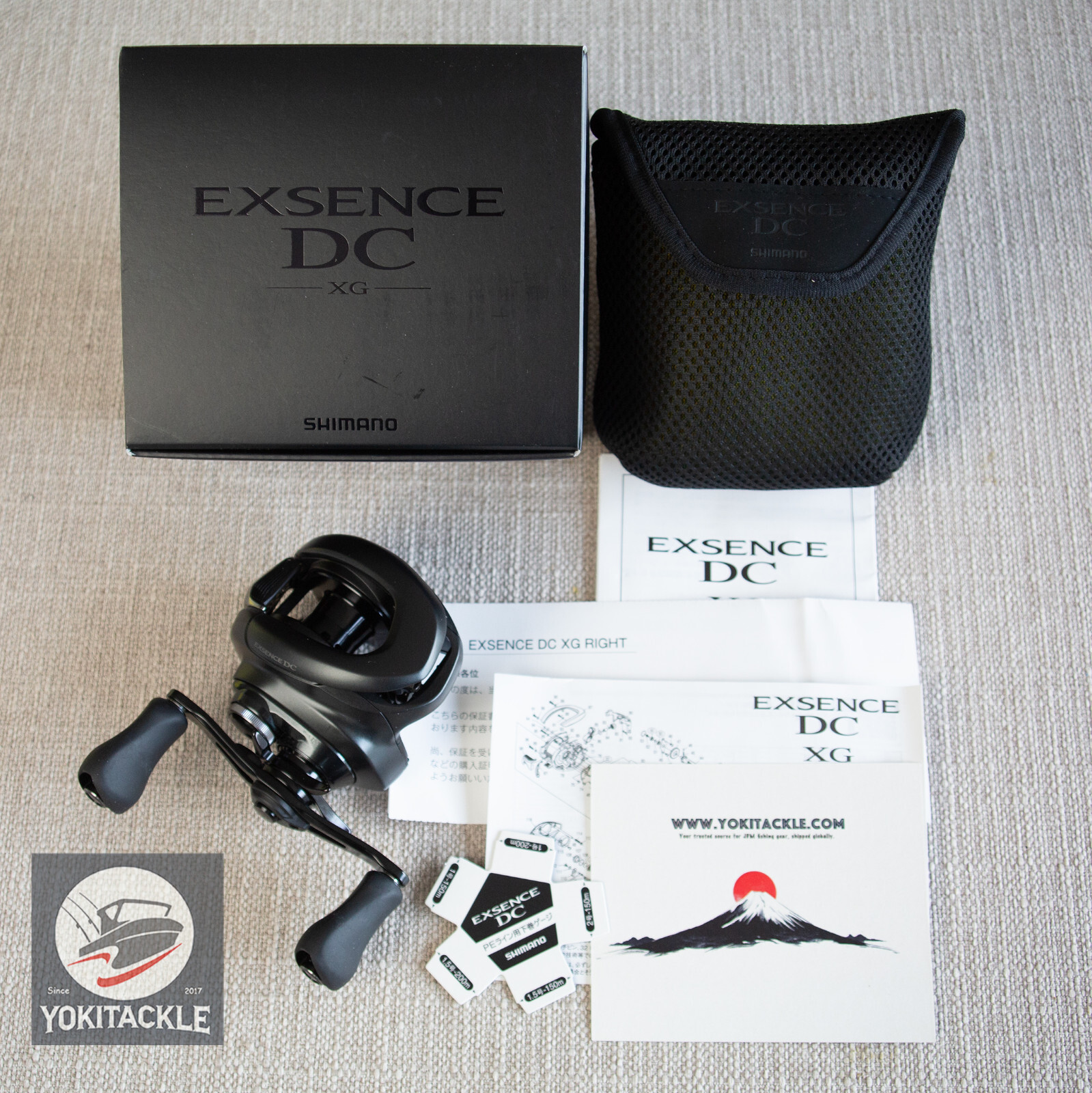 リール 22EXSENCE DC XG RIGHT Shimano 22 EXSENCE DC XG RIGHT Baitcasting Reel shipping