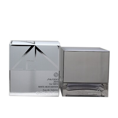 SHISEIDO ZEN FOR MEN WHITE HEAT EDITION EAU DE TOILETTE SPRAY 50 ML/1.6 FL.OZ.