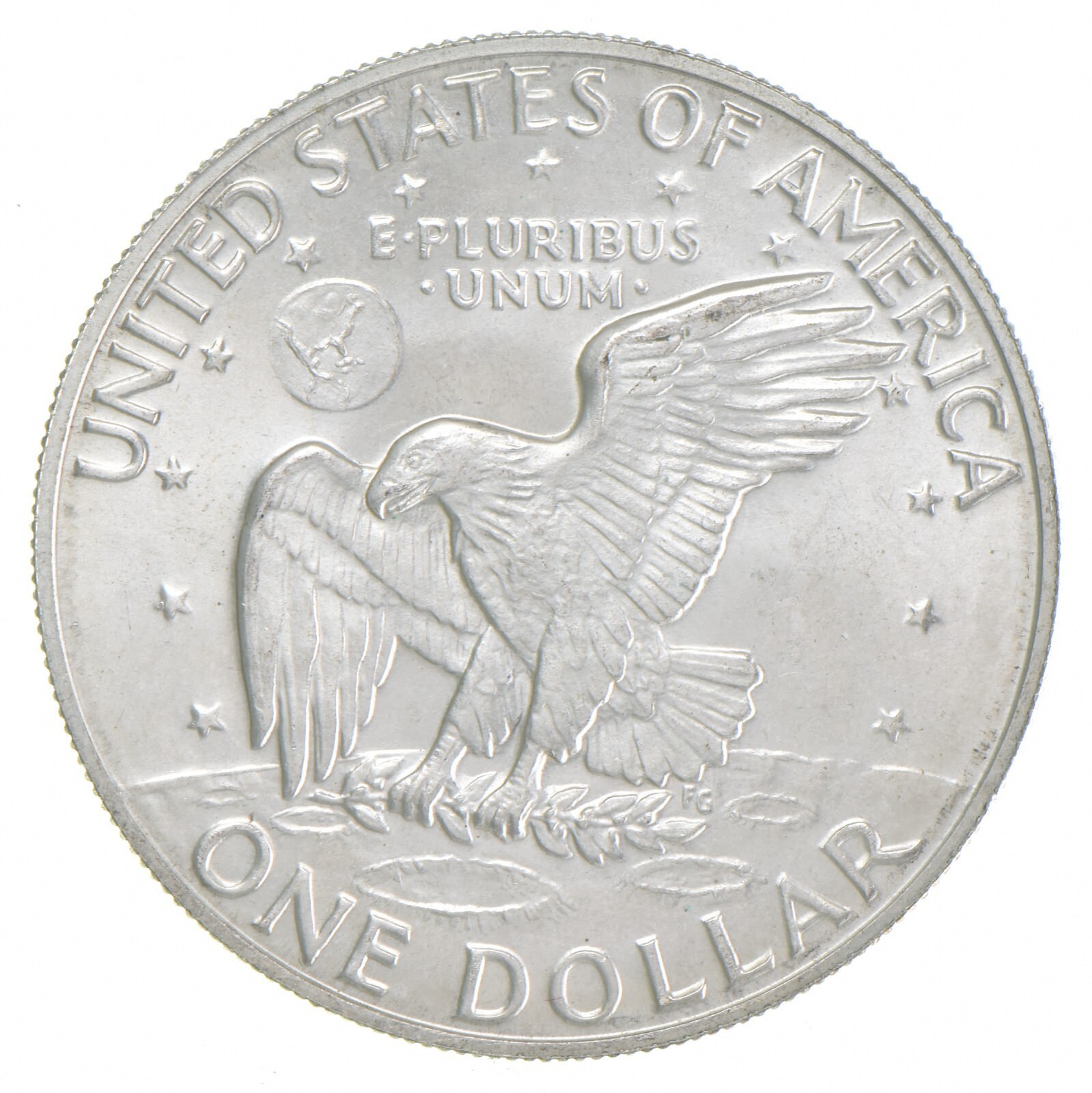 SPECIALLY MINTED 1971-S Eisenhower Dollar 40% SILVER - BU Unc MS