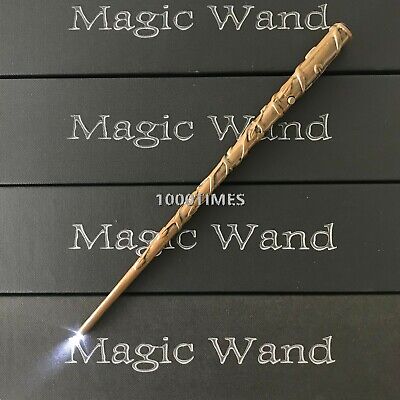 Harry Potter Hogwarts Hermione Magic Wand Wizard w/ LED Light Cosplay Costume