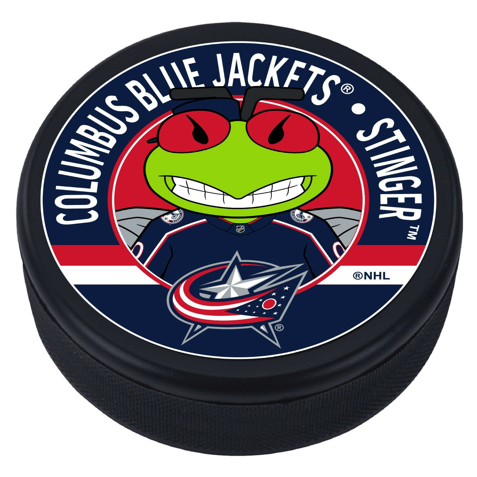 Columbus Blue Jackets Mascot Minimalist Mascot Stinger Columbus Blue