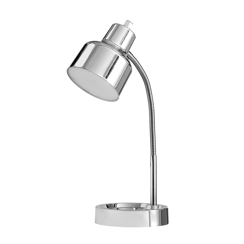 17" Chrome Task Lamp