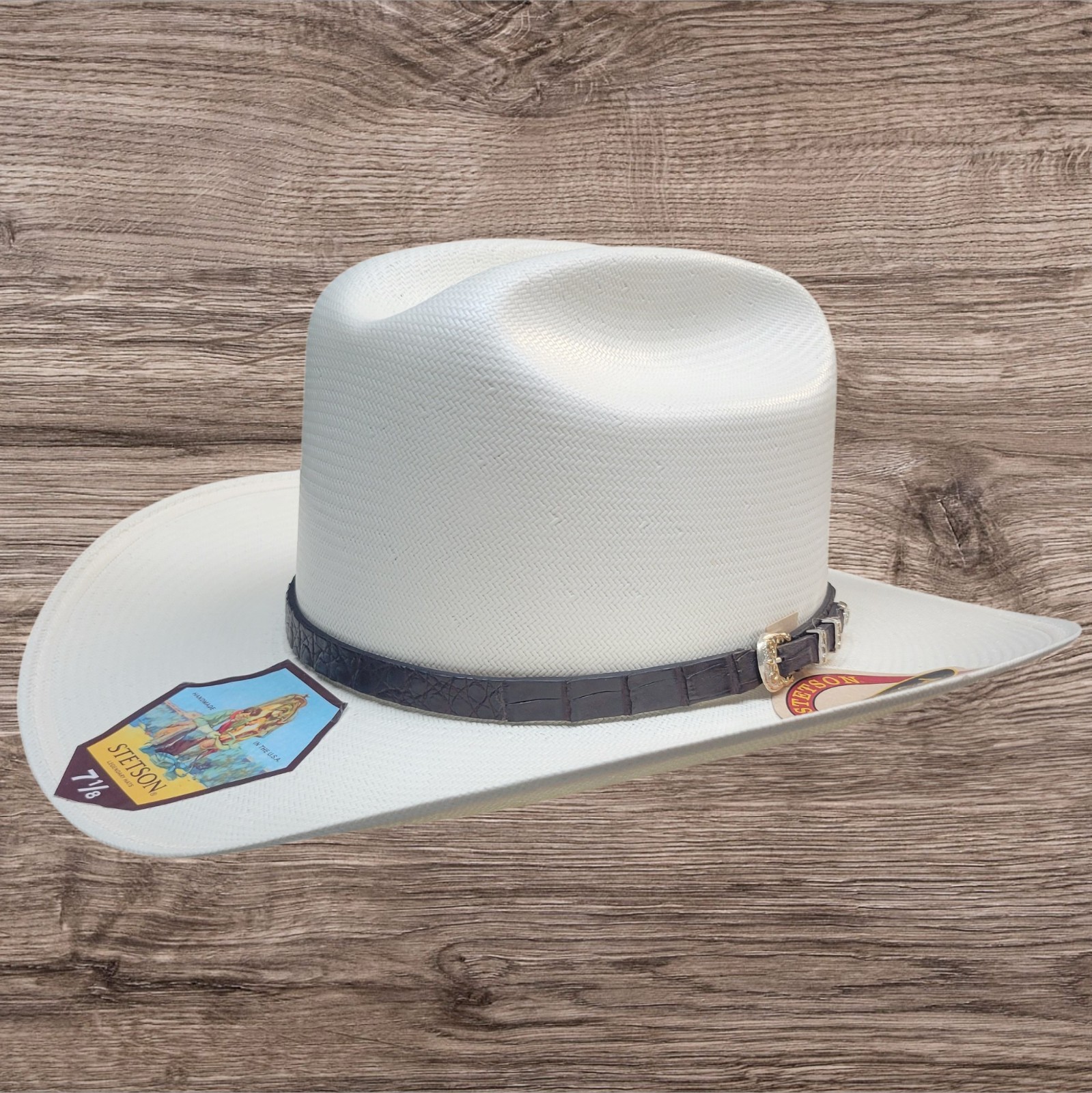Stetson® 5000X El Jefe Natural Straw Hat 3 1/2
