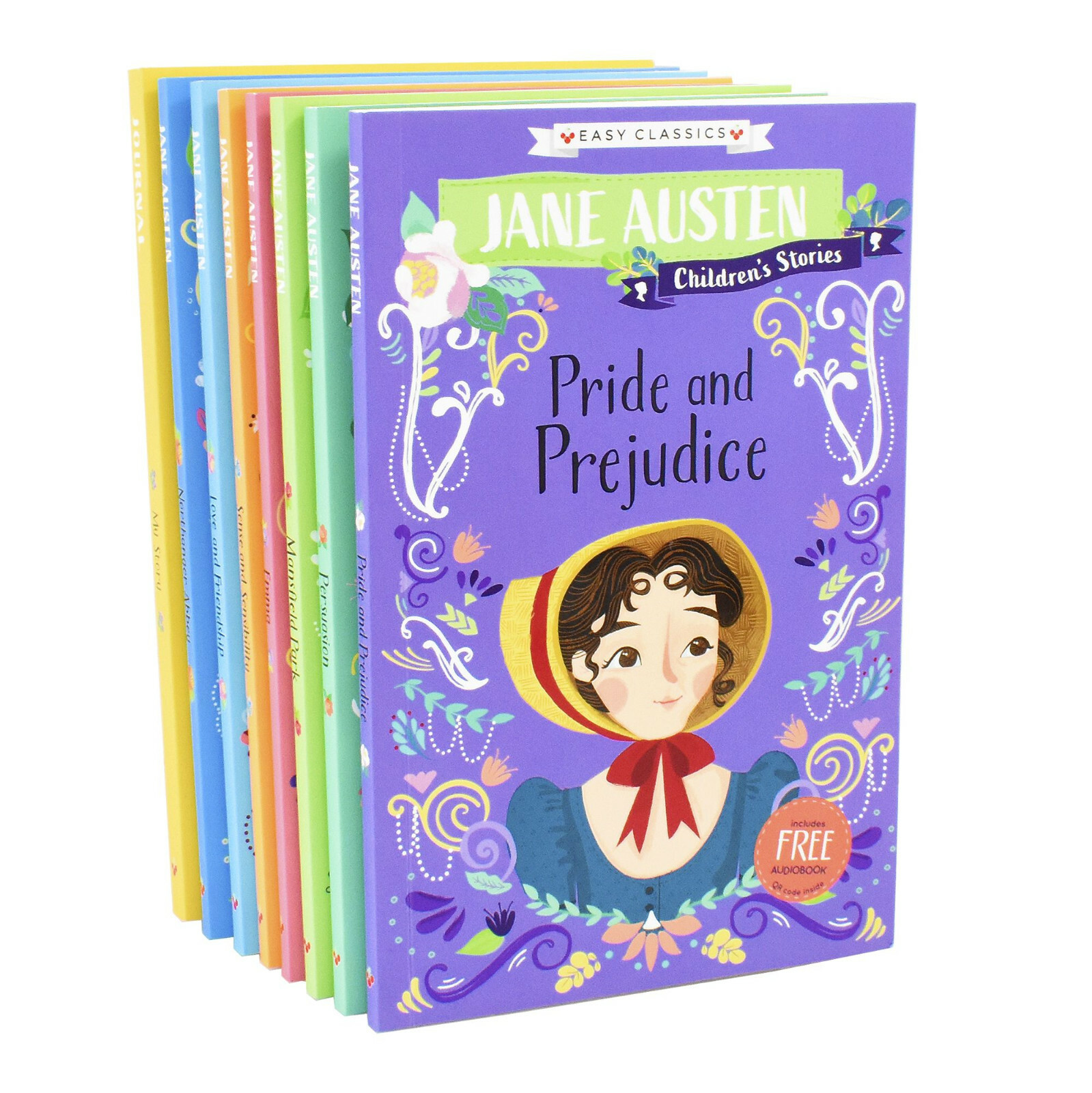 The Complete Jane Austen Childrens Easy Classics 8 Books Collection