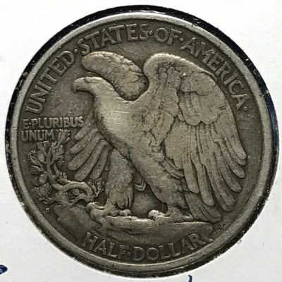 1919-D 50C Walking Liberty Half Dollar, SEMI-KEY DATE! (49097)