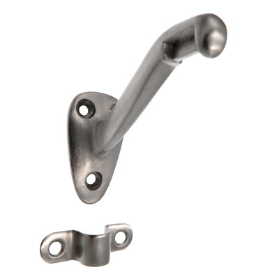 Warwick Satin Nickel Heavy Duty 2 3/4'' Stair Handrail Bracket BH2017SN
