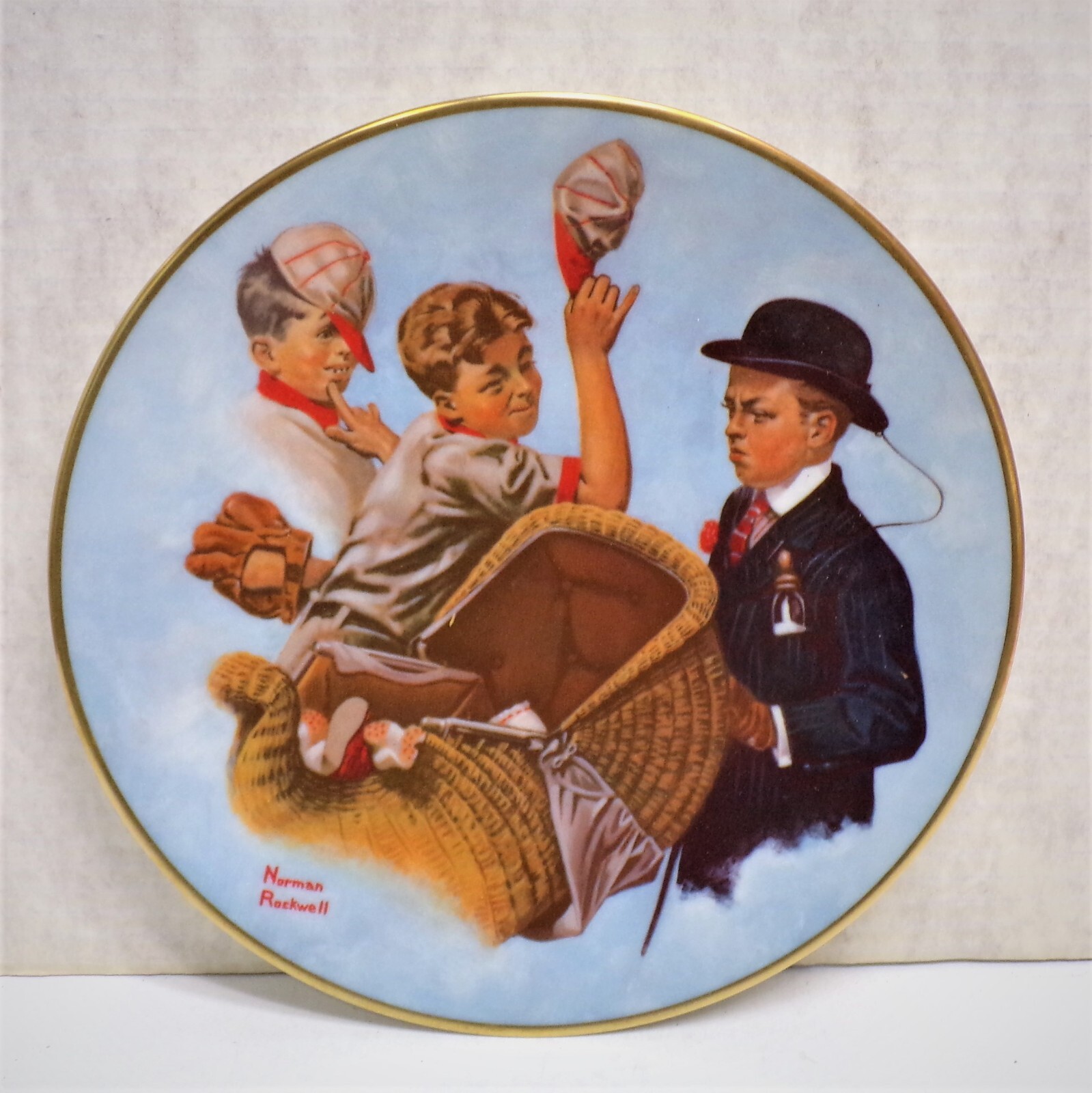 【洋書】Norman Rockwell The Catch, 1919 by Norman Rockwell - Paper Print - Norman