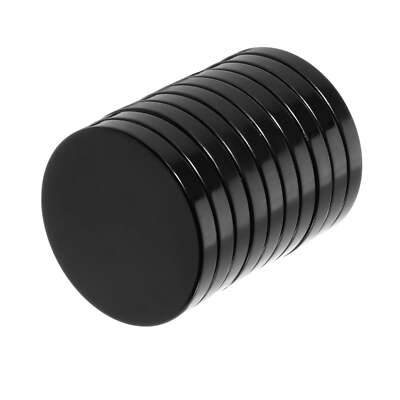 1 x 1/8 Inch Waterproof Epoxy Neodymium Rare Earth Disc Magnets N42 (10 Pack)