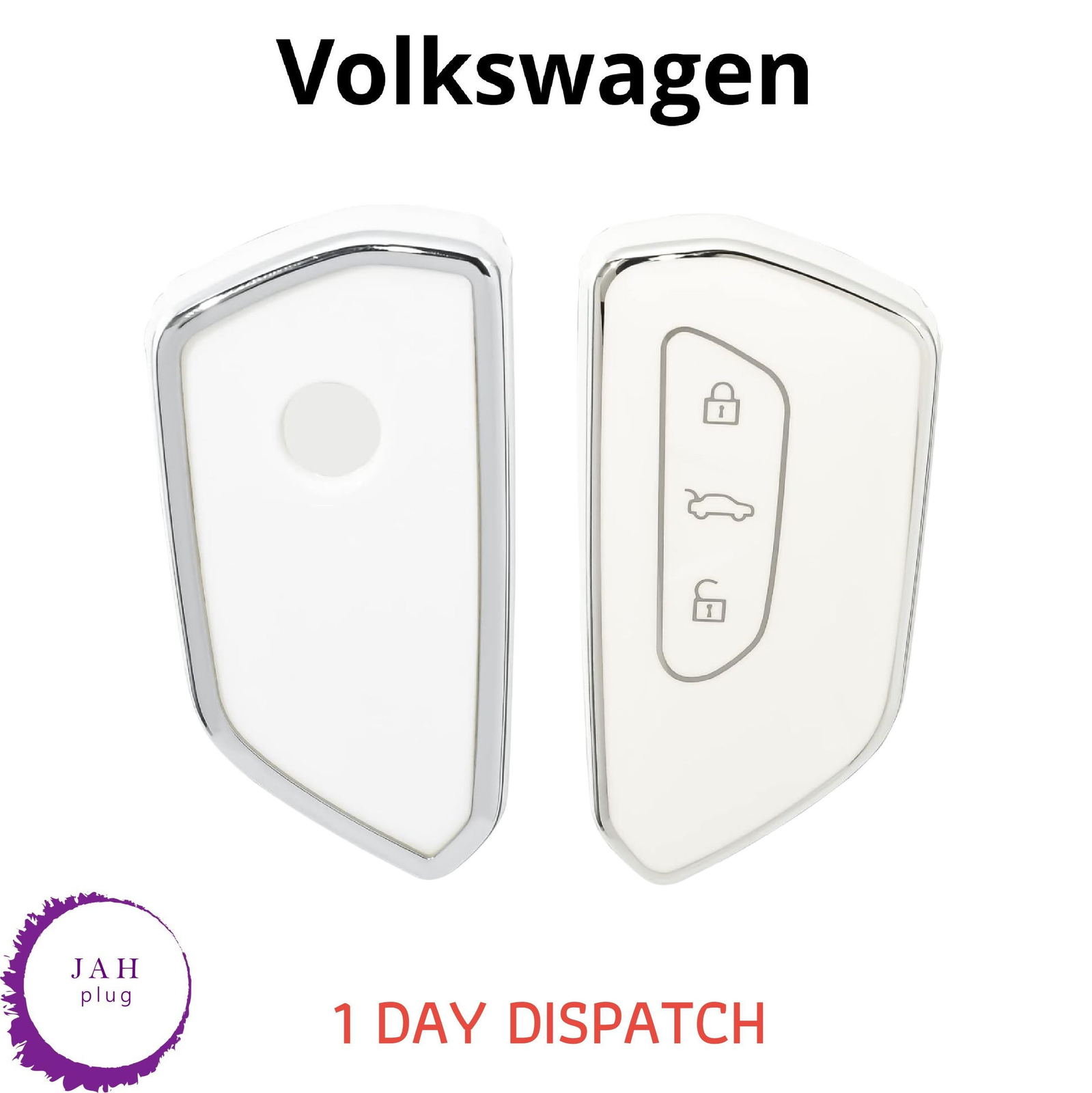 CAR KEY COVER CASE FOB SHELL PROTECTOR FOR VOLKSWAGEN GOLF MK8 KODA OCTAVIA 3 B